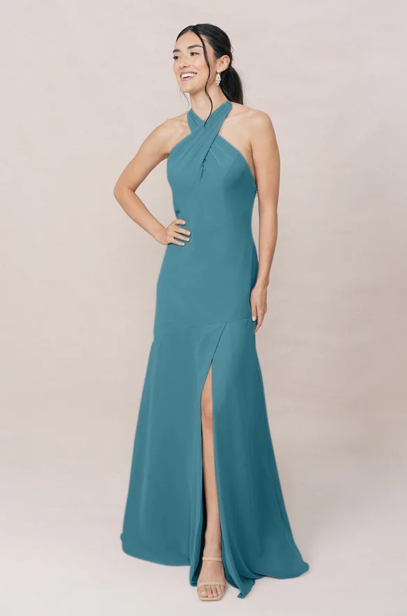 Athena Chiffon Dress | Made To Order - Image 34