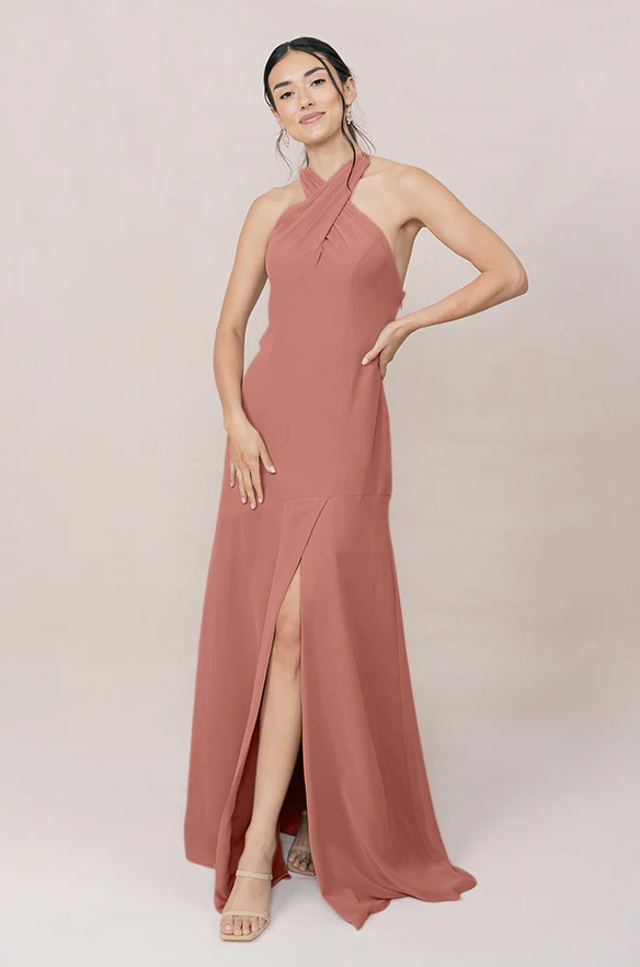 Athena Chiffon Dress | Made To Order - Image 36