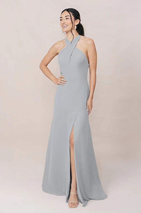 Athena Chiffon Dress | Made To Order - Image 38