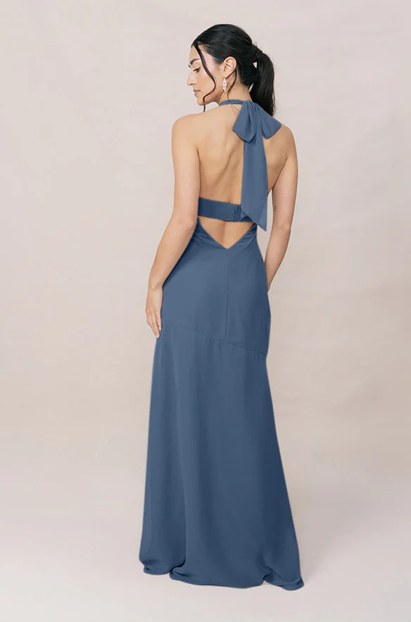 Athena Chiffon Dress | Made To Order - Image 41