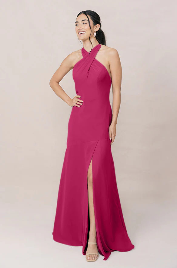 Athena Chiffon Dress | Made To Order - Image 50