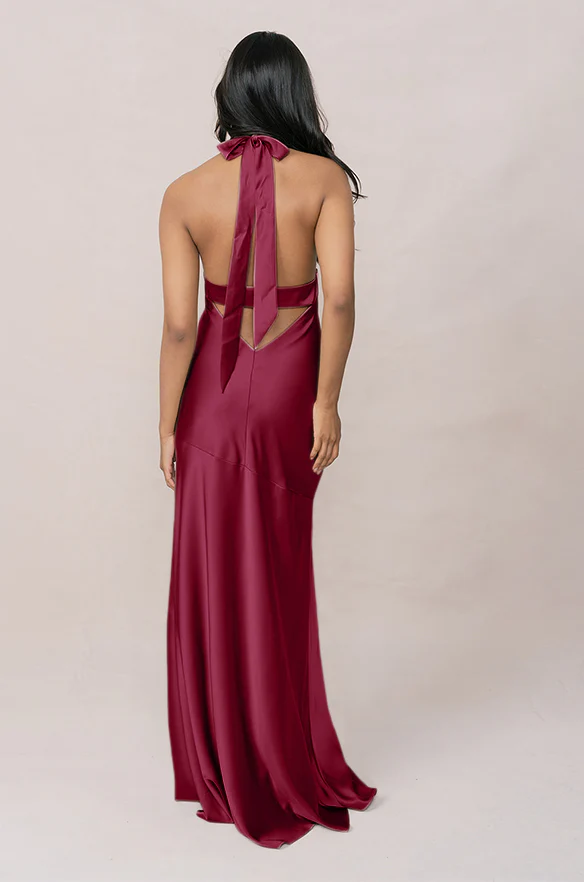 Athena Satin Dress | Made To Order - Image 12