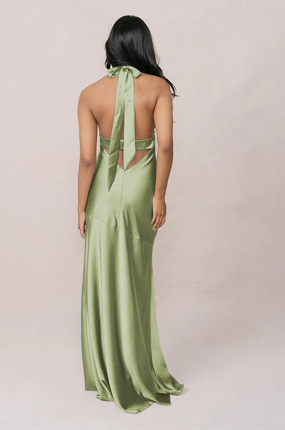 Athena Satin Dress | Made To Order - Image 133