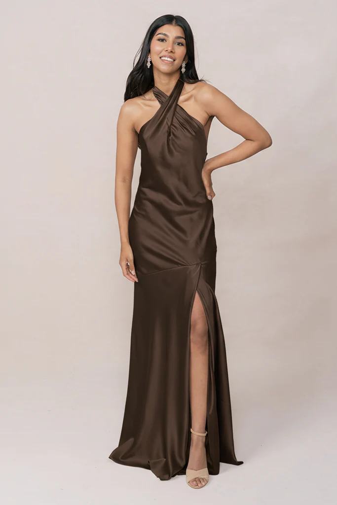 Athena Satin Dress | Made To Order - Image 147