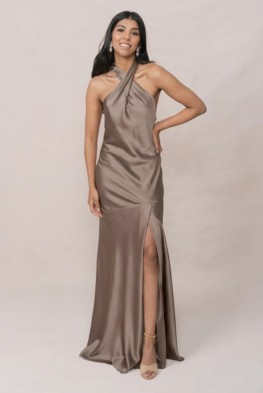 Athena Satin Dress | Made To Order - Image 148
