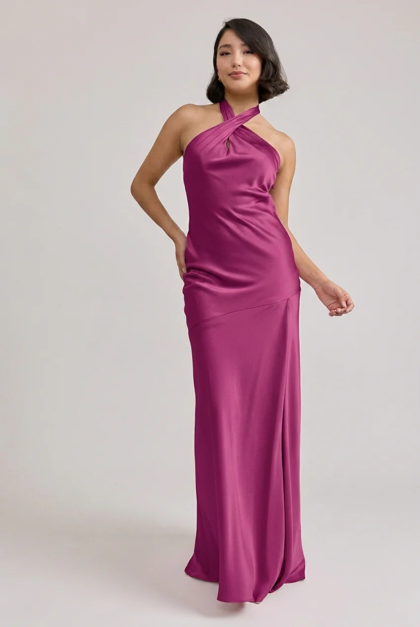 Athena Satin Dress | Made To Order - Image 164