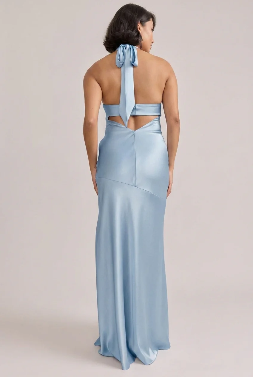 Athena Satin Dress | Made To Order - Image 174