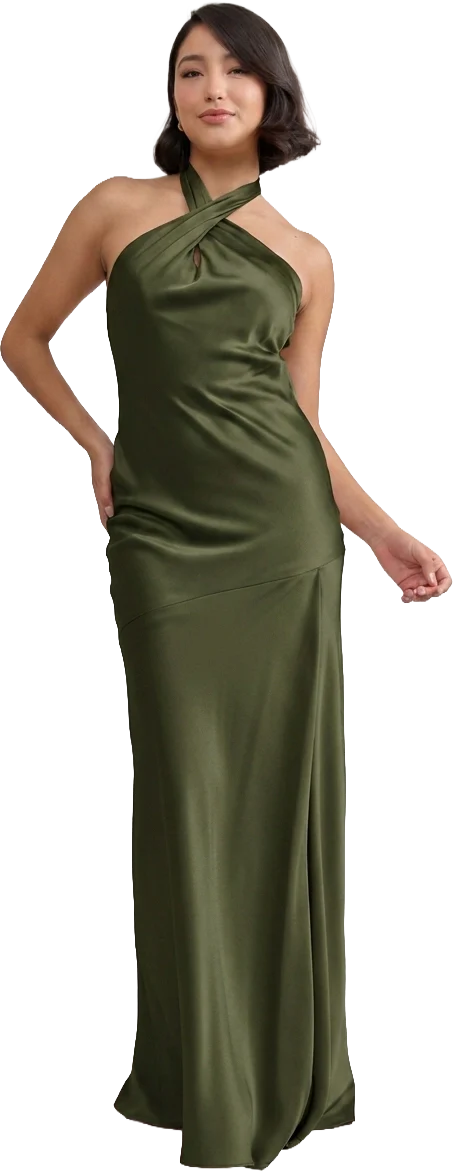 Athena Satin Dress | Made To Order - Image 179