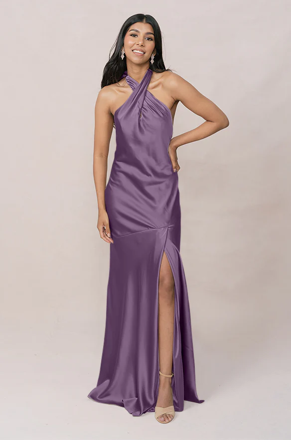 Athena Satin Dress | Made To Order - Image 27