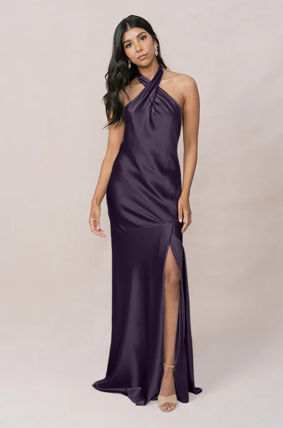 Athena Satin Dress | Made To Order - Image 29