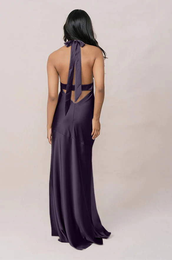 Athena Satin Dress | Made To Order - Image 30