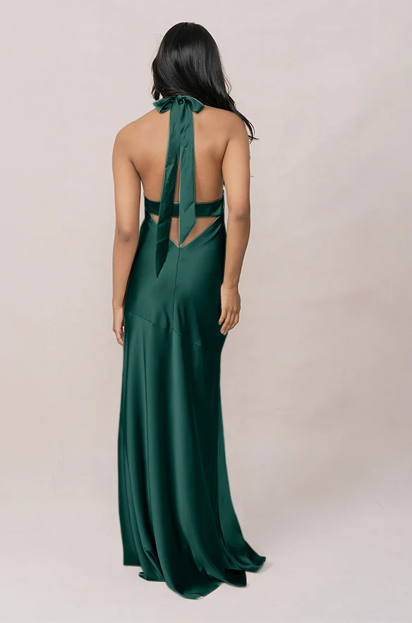 Athena Satin Dress | Made To Order - Image 32