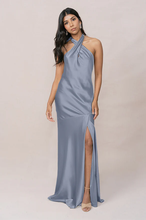 Athena Satin Dress | Made To Order - Image 35