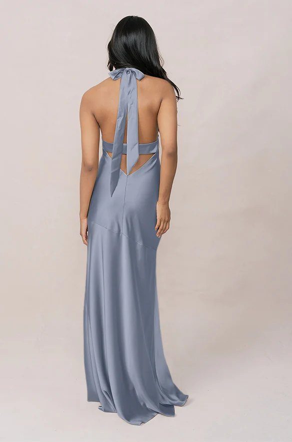 Athena Satin Dress | Made To Order - Image 36