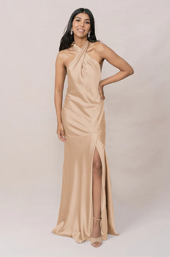Athena Satin Dress | Made To Order - Image 39