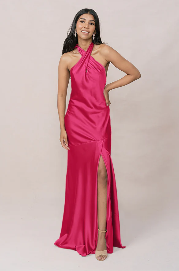 Athena Satin Dress | Made To Order - Image 41