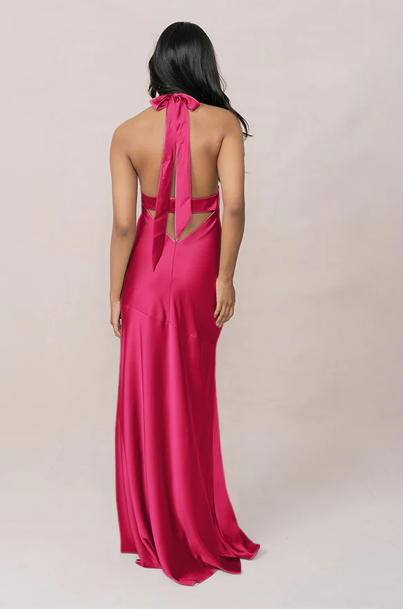 Athena Satin Dress | Made To Order - Image 42