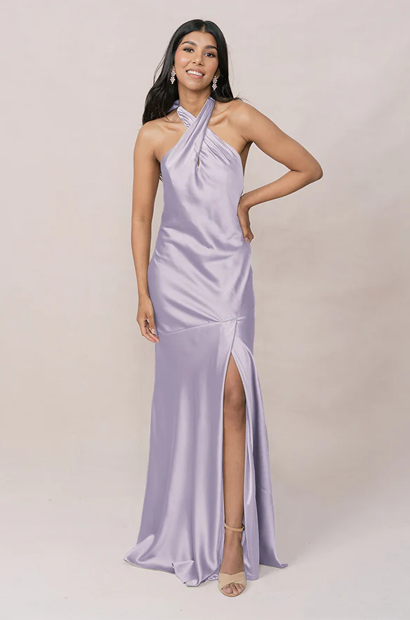 Athena Satin Dress | Made To Order - Image 45