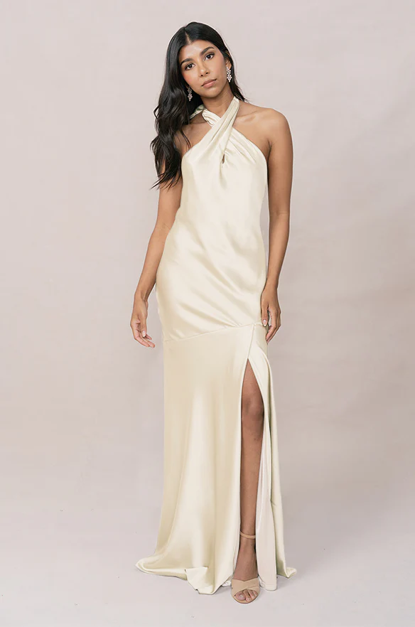 Athena Satin Dress | Made To Order - Image 55