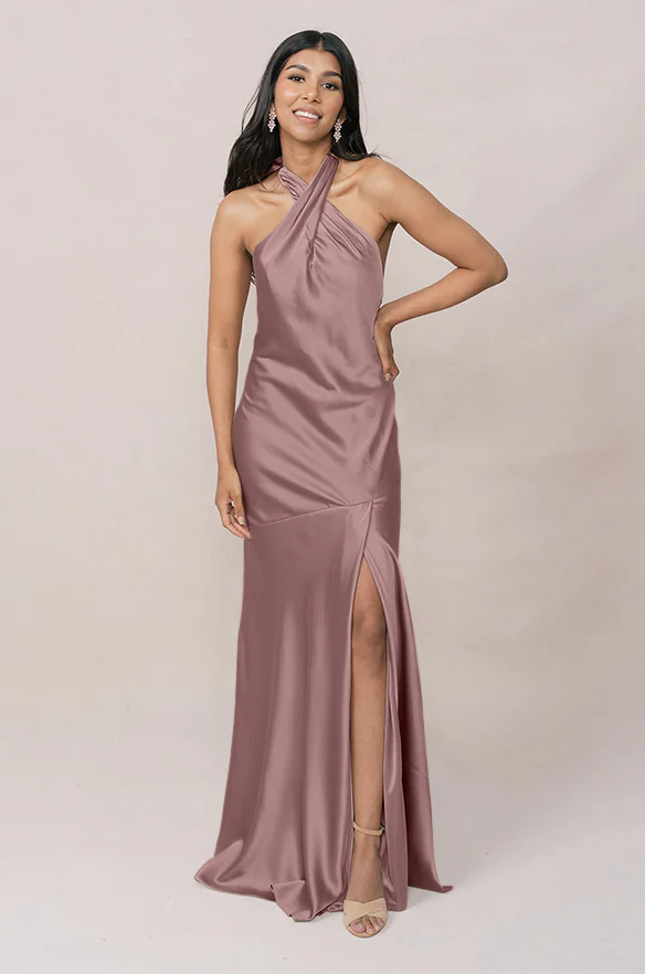 Athena Satin Dress | Made To Order - Image 65