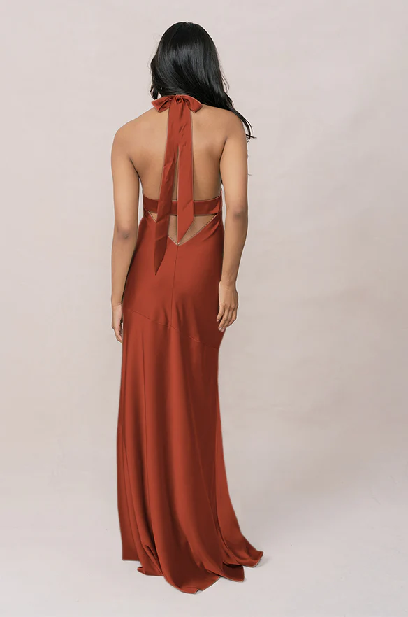 Athena Satin Dress | Made To Order - Image 72