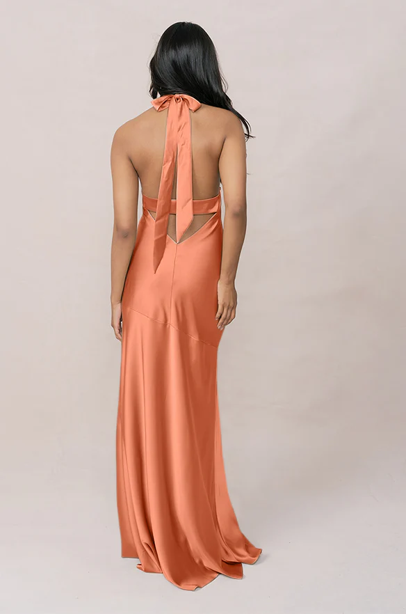 Athena Satin Dress | Made To Order - Image 80