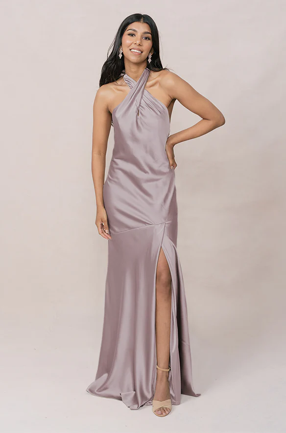 Athena Satin Dress | Made To Order - Image 81