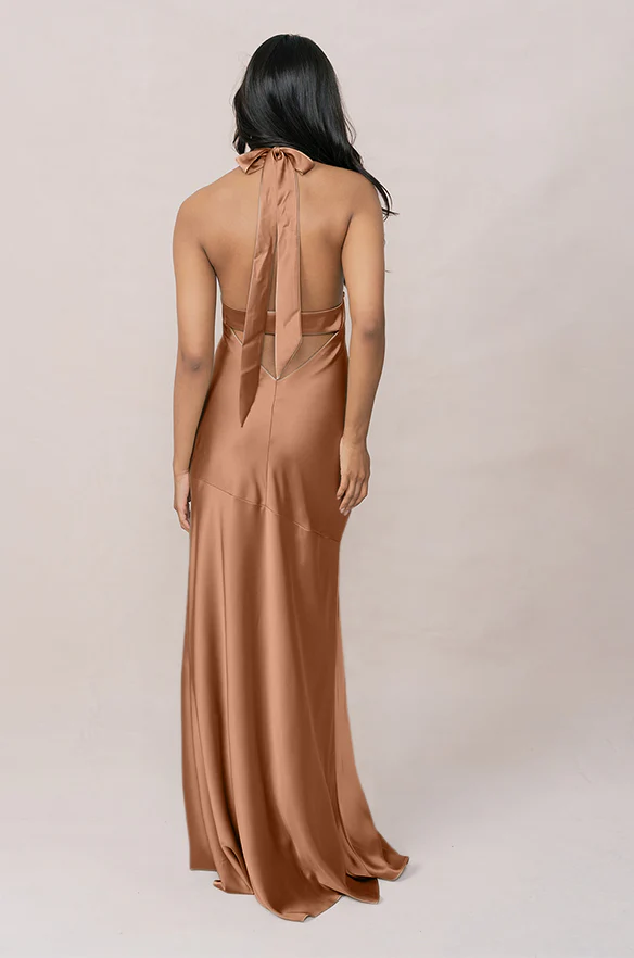 Athena Satin Dress | Made To Order - Image 86