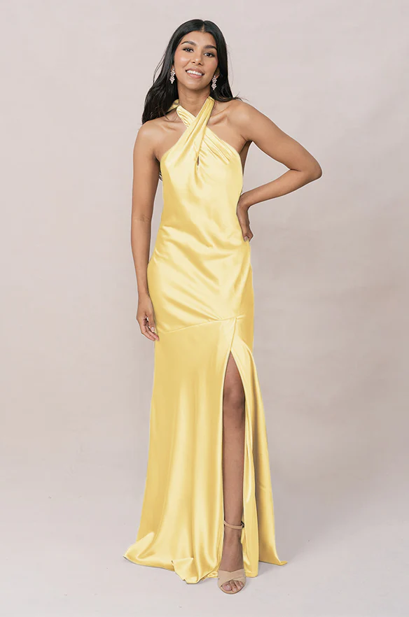 Athena Satin Dress | Made To Order - Image 87