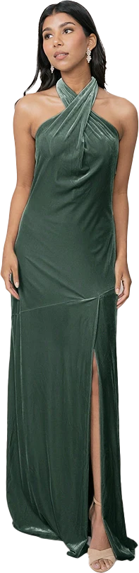 Athena Velvet Dress | Made To Order - Image 25