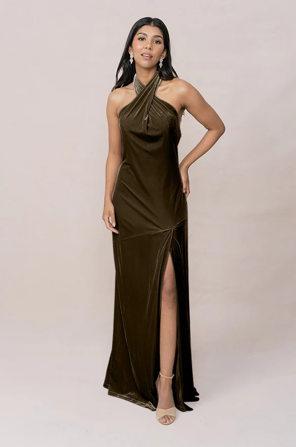 Athena Velvet Dress | Made To Order - Image 46