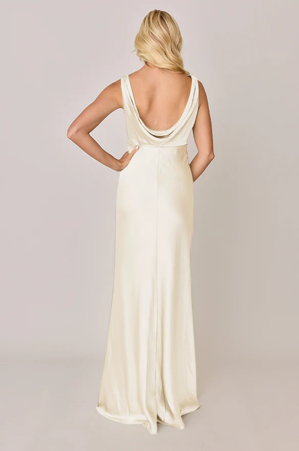 Audrey Satin Dress | Made To Order - Image 102
