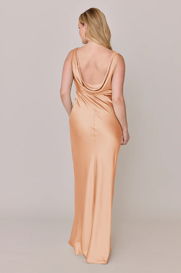 Audrey Satin Dress | Made To Order - Image 104