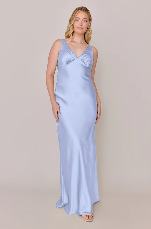 Audrey Satin Dress | Made To Order - Image 107