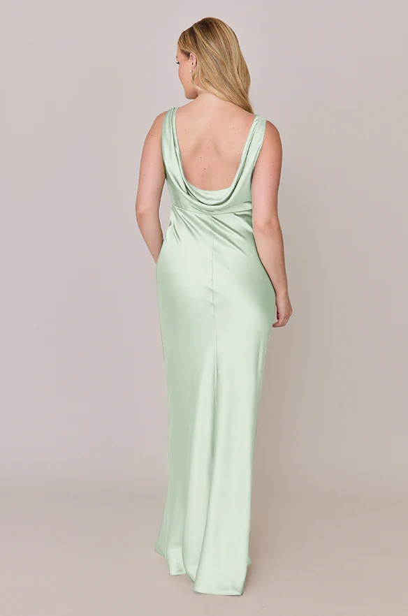Audrey Satin Dress | Made To Order - Image 112