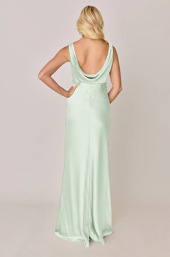Audrey Satin Dress | Made To Order - Image 114