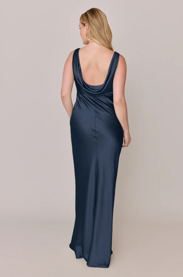 Audrey Satin Dress | Made To Order - Image 118