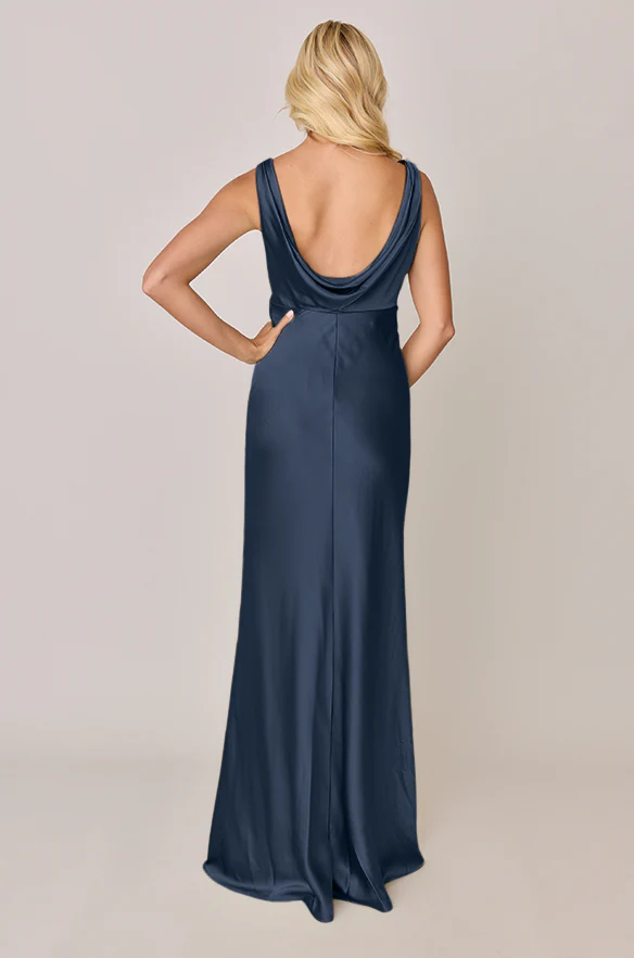 Audrey Satin Dress | Made To Order - Image 120