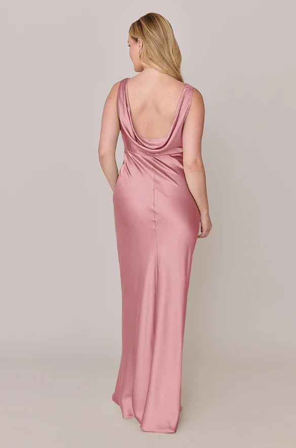 Audrey Satin Dress | Made To Order - Image 124