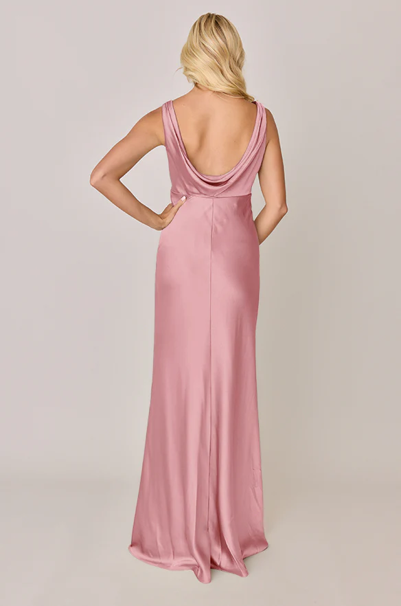 Audrey Satin Dress | Made To Order - Image 126