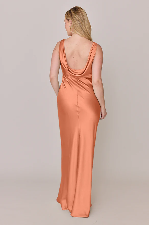 Audrey Satin Dress | Made To Order - Image 146