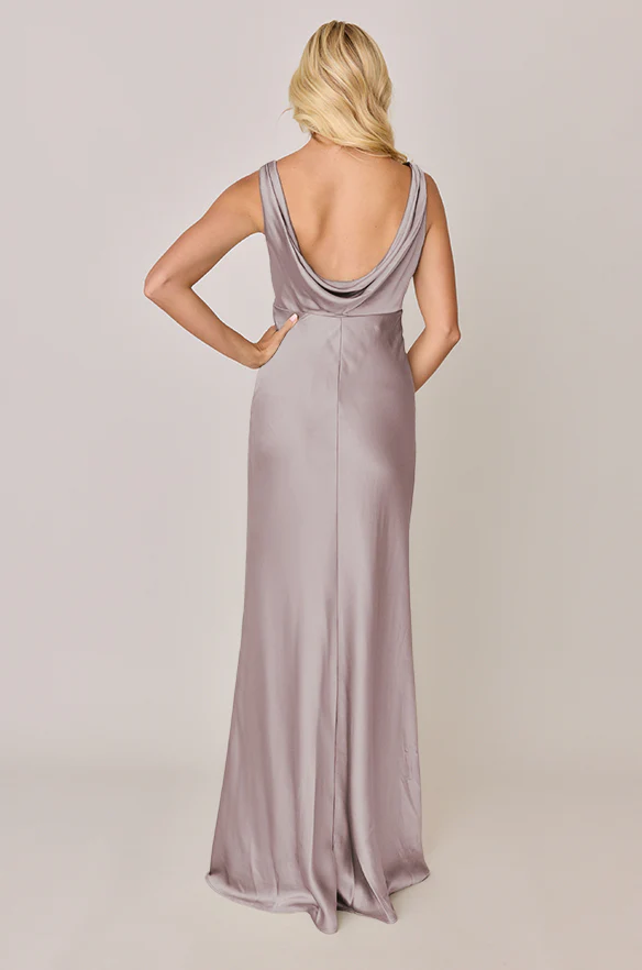 Audrey Satin Dress | Made To Order - Image 152