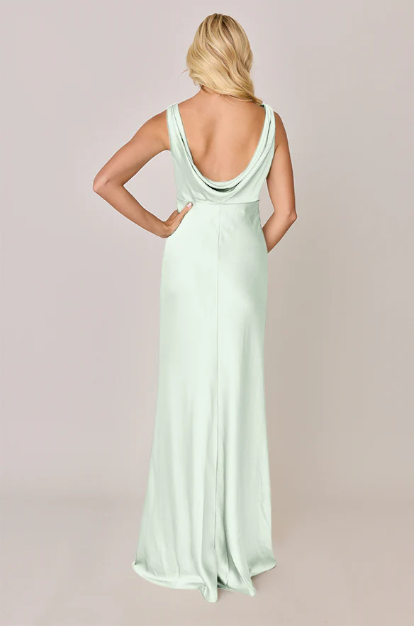 Audrey Satin Dress | Made To Order - Image 167
