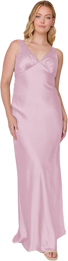 Audrey Satin Dress | Made To Order - Image 173