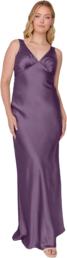 Audrey Satin Dress | Made To Order - Image 184