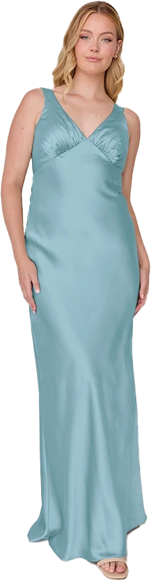Audrey Satin Dress | Made To Order - Image 195