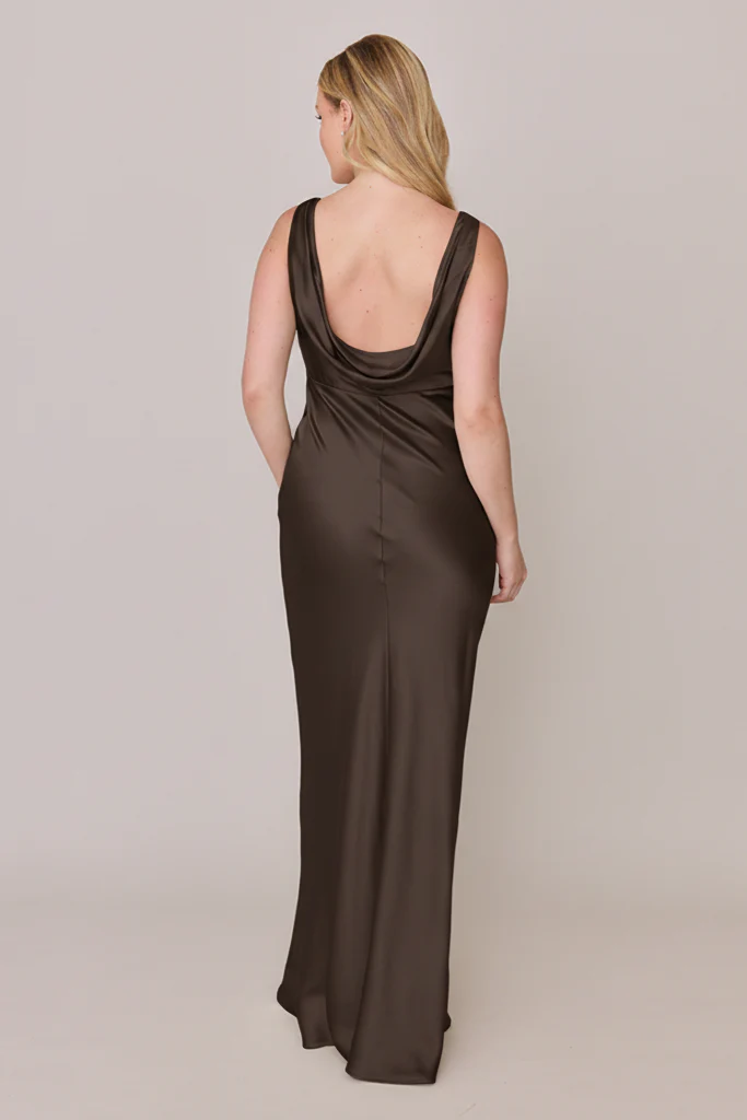 Audrey Satin Dress | Made To Order - Image 232