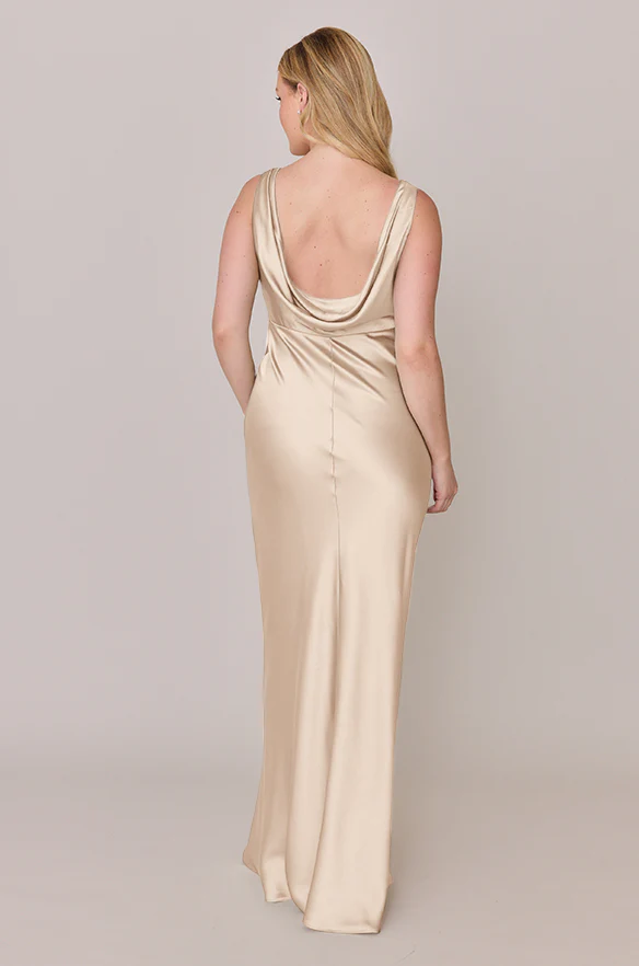 Audrey Satin Dress | Made To Order - Image 59