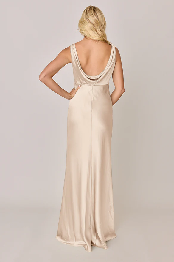 Audrey Satin Dress | Made To Order - Image 61