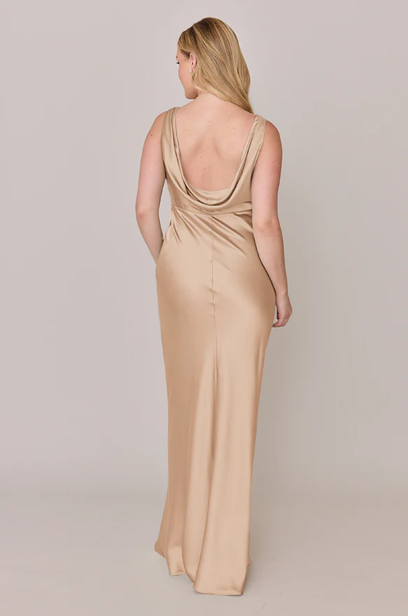 Audrey Satin Dress | Made To Order - Image 64